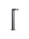 Zambelis Lights Outdoor Floor Lamp Small Post 13W with Warm White Light IP65