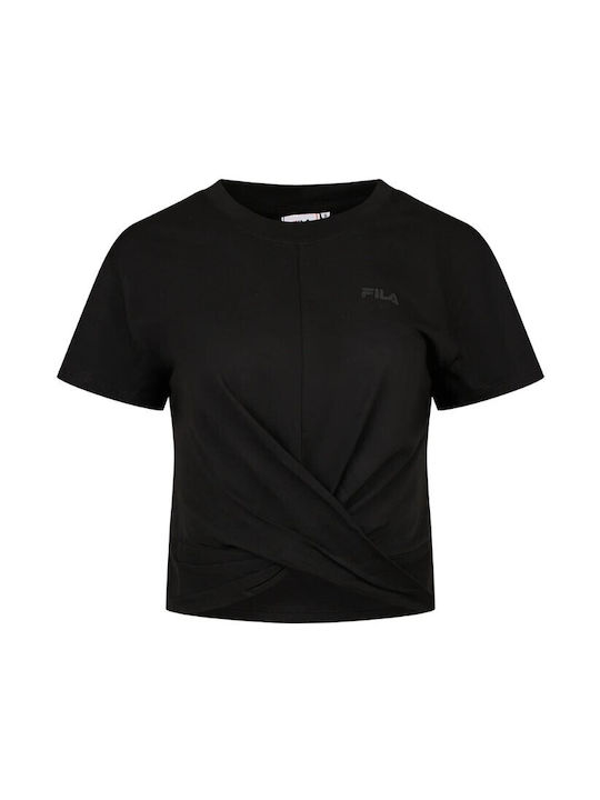 Fila Damen Sportlich T-shirt Black