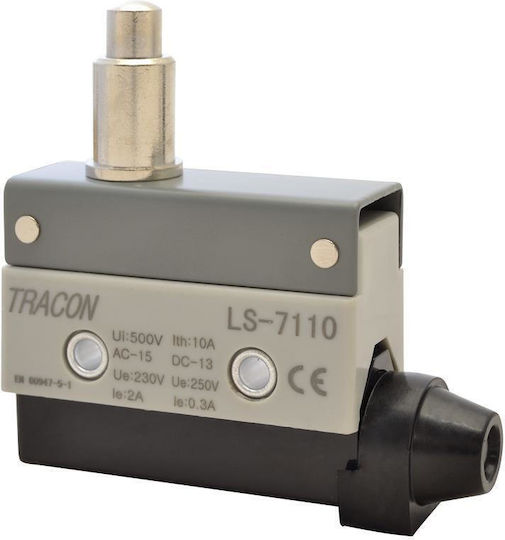 Tracon Electric Μεταγωγικός Διακόπτης Ράγας 250V 10A