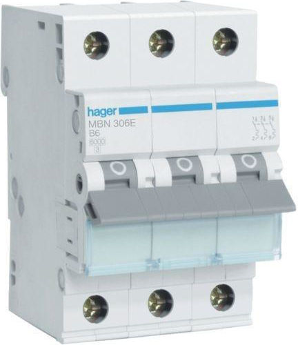 Hager Τριπολικός Διακόπτης Ράγας 400V 40A