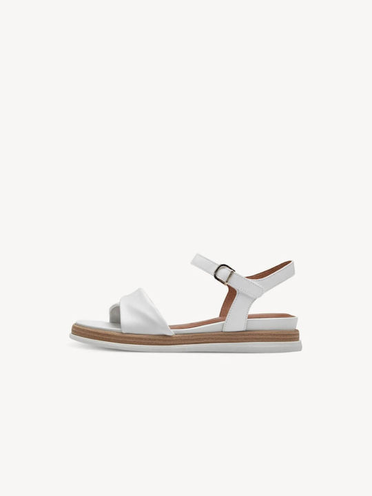 Tamaris Women's Flat Sandals in White Color