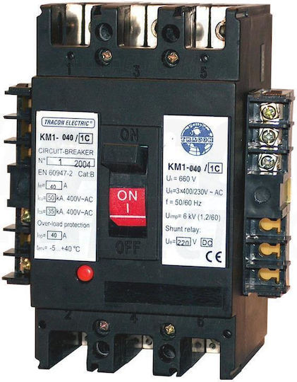 Tracon Electric Buton de comutare 400V 630A