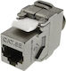 Rj45 Keystone Module Tool-less Stp Cat.5e Poe+ Alantec Intertek Usa Quality Test