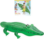 Umflabil pentru piscină Crocodil 168cm