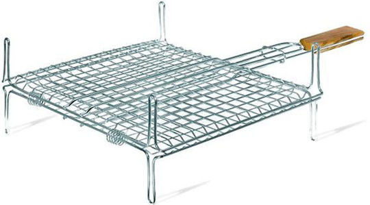 Klapakis Double Chromium Grill Rack with Legs