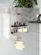 vidaXL Wall Mounted Bathroom Shelf 24x6.5x10cm