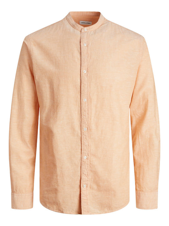 Jack & Jones Jjelinen Long Sleeve Linen Shirt i...