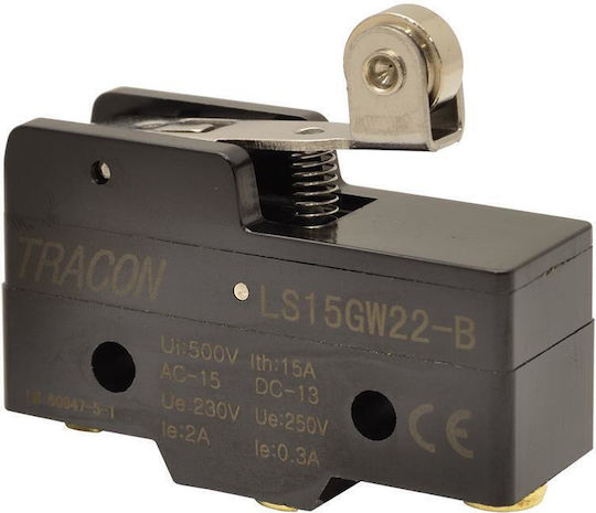 Tracon Electric Buton de comutare cu releu 250V 15A