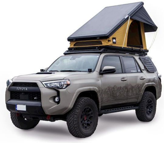Offlander Triangle Tahat 2.1 Зимна Палатка За Къмпинг За Кола Кафява С Двоен Плат За 2 Човека 210x130x145см