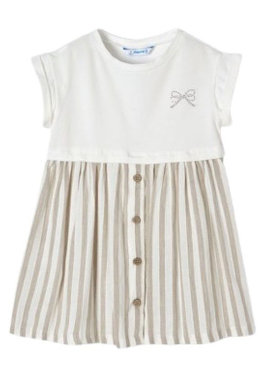 Children's Dress Short Sleeve Gray