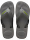 Top Max Men's Flip Flops Gray