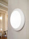 Eurolamp Waterproof Wall-Mounted Outdoor Ceiling Light E27 White