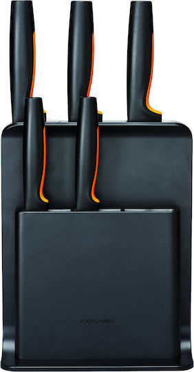 Fiskars Functional Form Σετ Μαχαίρια με Βάση από Ανοξείδωτο Ατσάλι