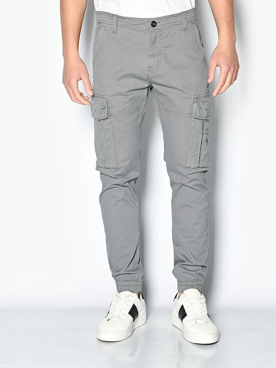 Trousers Cargo Elastic Grey