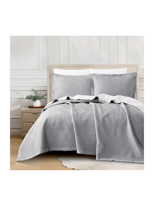 Borea Borea Piqué Decke Set Übergröße 230x245cm...