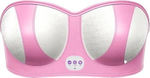 Breast Massage Bra Electric Vibration Infrared Heating Eu Plug Pink Massager