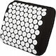 Zola Acupressure Cushion 85 Massage Rosettes Oxygenates Body 28x32x9 Cm Negru Alb