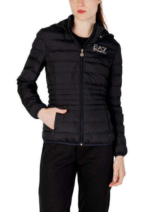 Emporio Armani Μακρύ Γυναικείο Puffer Μπουφάν γ...