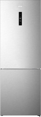 Gorenje Ψυγειοκαταψύκτης NoFrost Inox