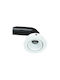 Zambelis Lights Recessed Spot with Integrated LED and Warm White Light White 1pcs