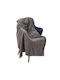 Heinner Pătură Fleece Dublă 200x220 cm Gri