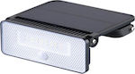 Aca Wasserdicht Solar LED Flutlicht 12W Natürliches Weiß 4000K mit Bewegungssensor IP65