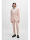 Arti Hesten Men's Winter Suit Slim Fit Pink