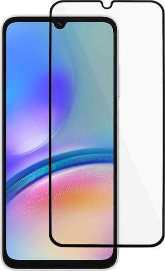 Закалено стъкло за цялото лице Черен (Galaxy A05s)