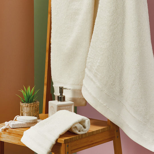 Whitegg Bath Towel T080 White Weight 500gr/m²