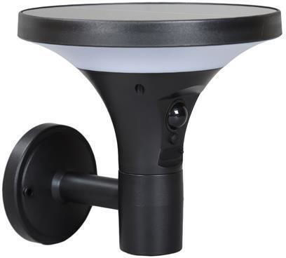Eurolamp Wall Mounted Solar Light 3.8W 500lm Warm to Cool White with Motion Sensor IP44 16cmx16.7cmx15.6cmcm