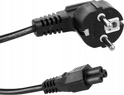 Maclean Cloverleaf Power Cable 3 Pin Eu Plug 1.5m Mctv-857