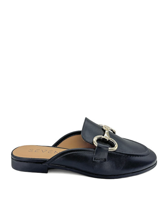 Flat Mules σε Μαύρο Χρώμα