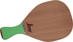 Joy Beach Racket Brown 330g with Straight Handl...