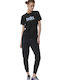 Body Action Women's Jogger Sweatpants BLACK