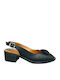 Pumps mit Riemchen Schwarz