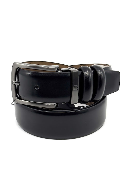 Legend Accessories Curea Bărbați Din piele Neagră