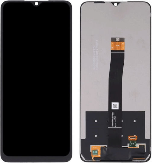 Ersatzbildschirm Mit Touch-Mechanismus Und Rahmen Für Xiaomi REDMI 10c Schwarz