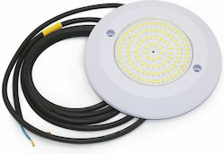 Adeleq Pool Light White LED Resin Lamp 10W DC12V IP68 Cool 3-240100 Adeleq Pool Light White LED Resin Lamp 10W DC12V IP68 Cool 3-240100