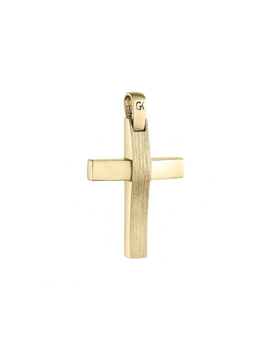 Men's Gold Cross 14K