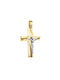 Men's Gold Cross 14K