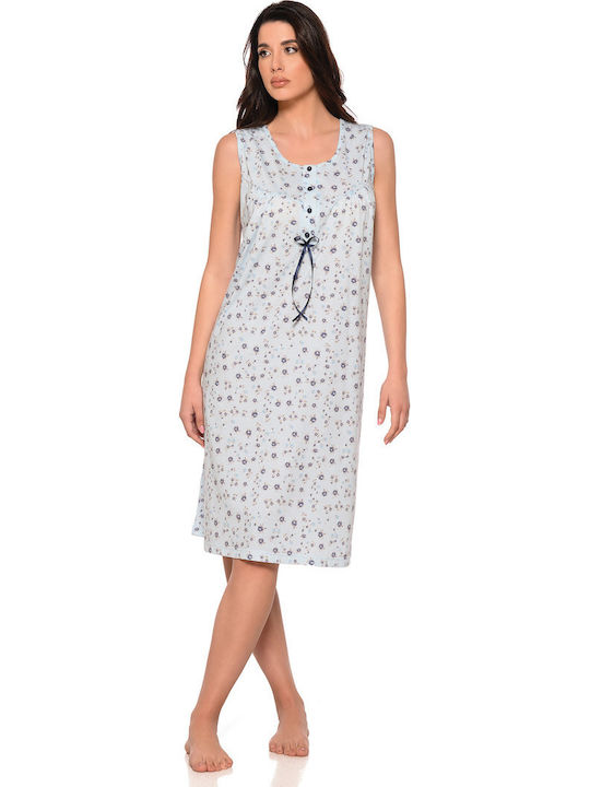 Clio Lingerie Nightgown Maternity & Nursing Sky Blue