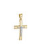 Men's Gold Cross 14K