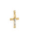 Men's Gold Cross 14K