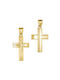 Herren Gold Kreuz 14K