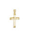 Men's Gold Cross 14K