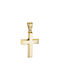 Men's Gold Cross 14K