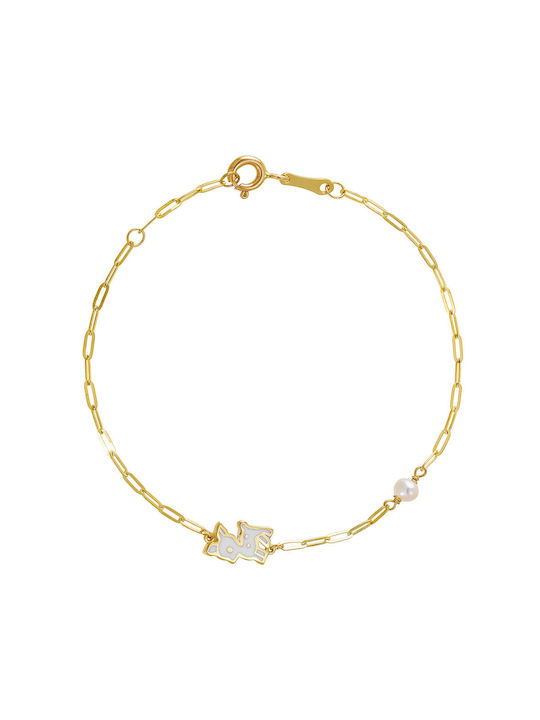 Kids Bracelet from Gold 14K