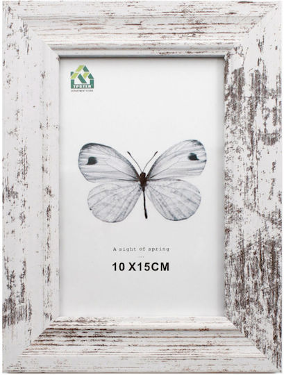 Tpster Wooden Photo Frame With White Frame