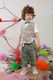 Bambolino Baptism Suit with Vest for Boys Matias Beige