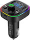Earldom FM Transmitter Αυτοκινήτου με Bluetooth / USB / Type-C